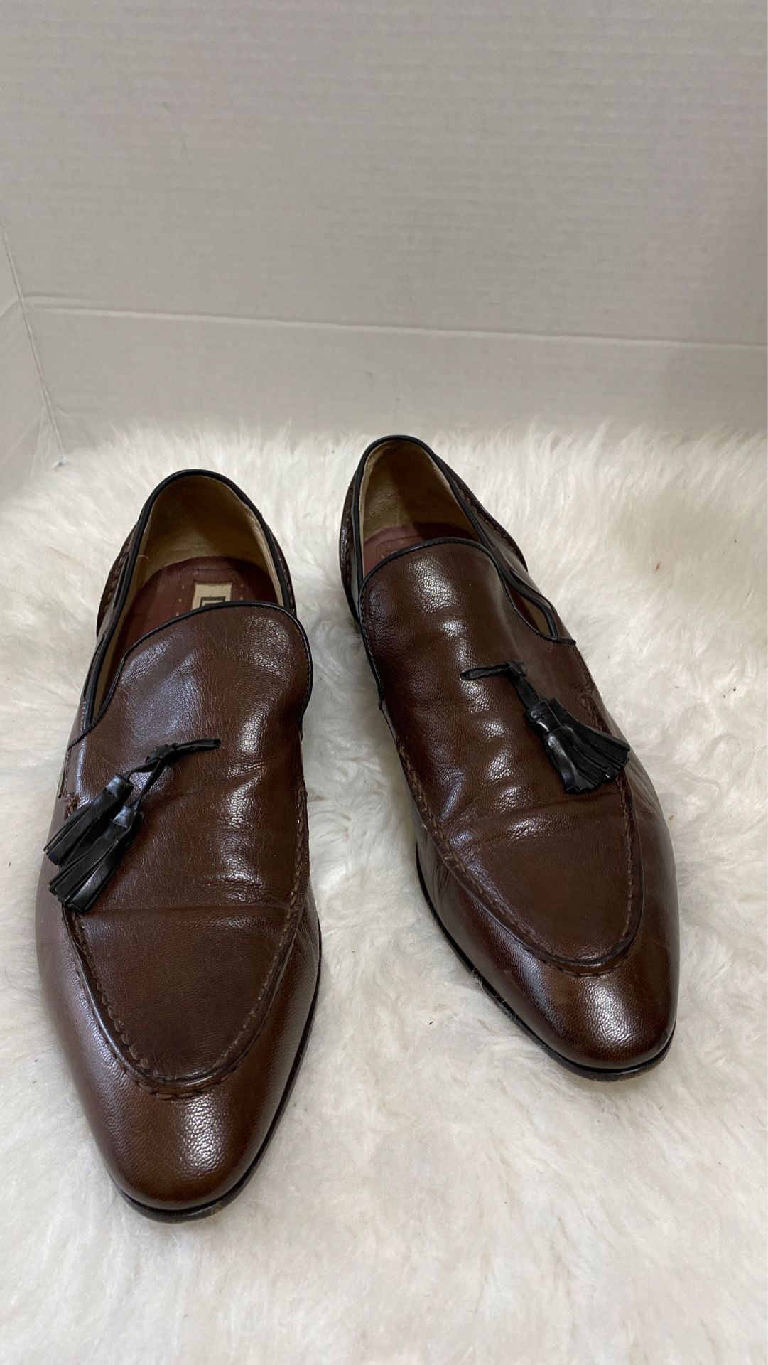 Twenty Men's Brown Leather Shoes 10