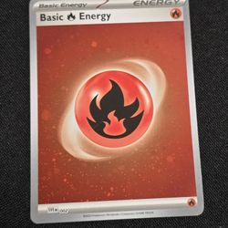 Basic Fire Energy - Pokemon TCG