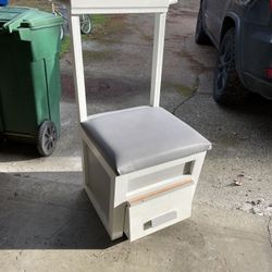 Wooden Hand Built Chair 🪑 