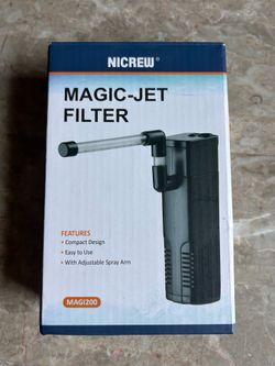 Aquarium Magic Jet Filter for Fish Tank