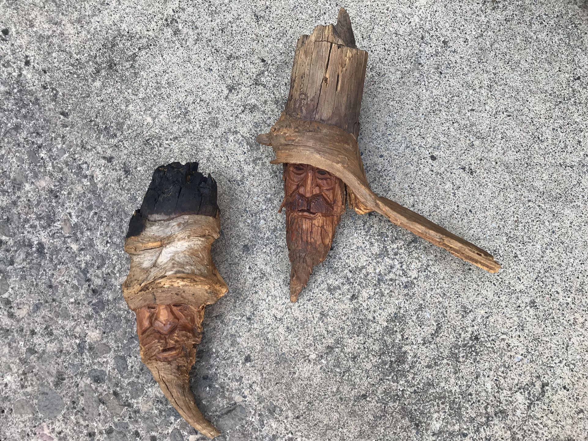 Mountain Men Carvings 