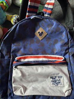 Mickey Mouse Rollin Deep Backpack