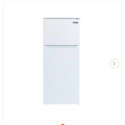 Magic Chef 18.5 in. W, 4.5 cu. ft. 2-Door Mini Refrigerator, with Freezer in White