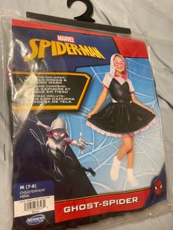 Child size 7-8(M) Ghost-spider costume