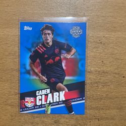 2022 TOPPS MLS CADEN CLARK NUMBERED /99 CARD 