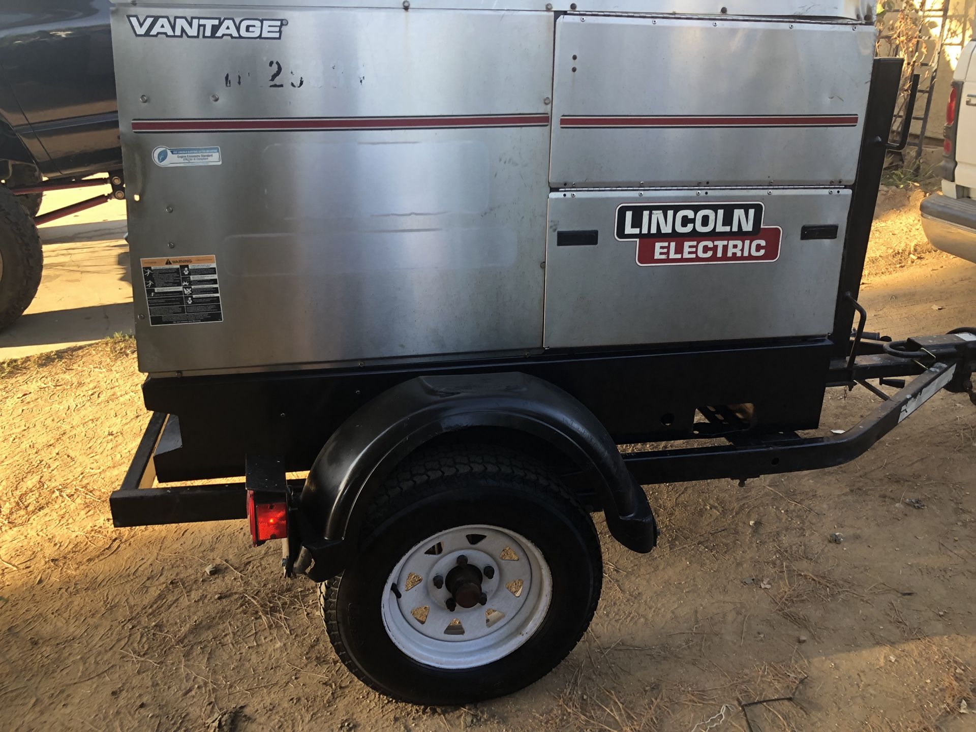 2013 Lincoln vantage 500 diesel 575A welder only 1494 hours