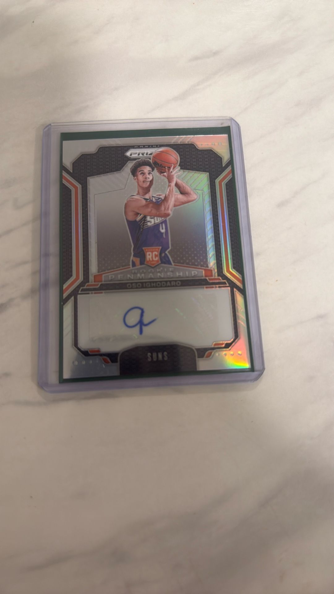 Rookie Penmanship Oso Ighodard