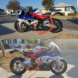 2015 BMW S1000RR GIA MOTO rear set