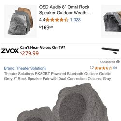 Bluetooth Rock Speaker