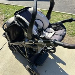 Double Stroller (Brand: Baby Trend) Morph Model 
