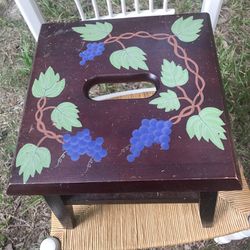 Wooden Step Stool 