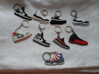 Miniature Nike Air Jordan Key Chains
