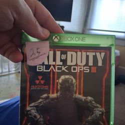 Call of duty blackopps 3 on xboxone