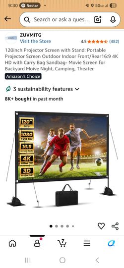 Projector screen