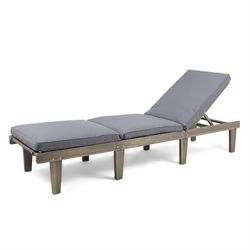 New Wood Lounge Chaise Chair