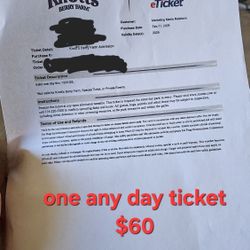 Knott's Berry Farm Ticket