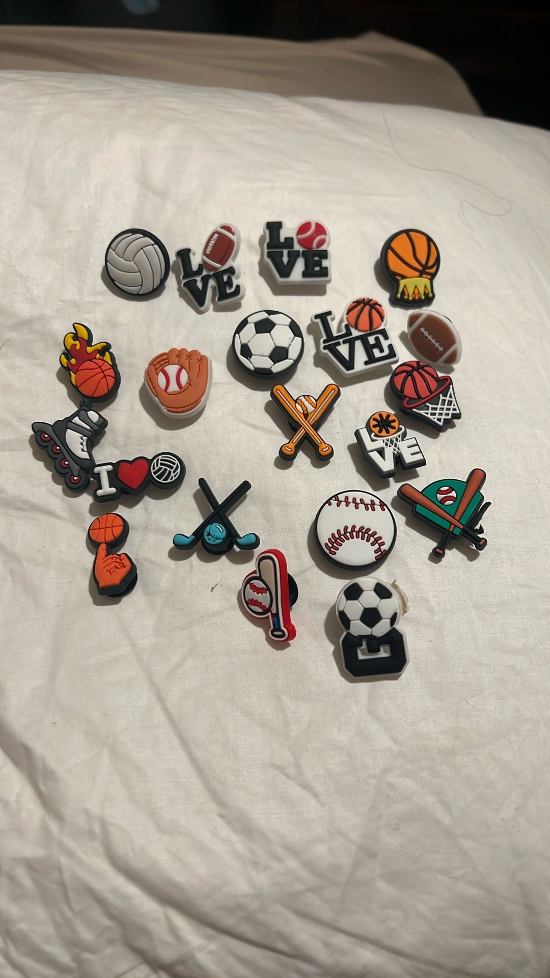 Sport Croc Charms