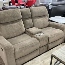 💥💥HUGE SALE 2 Piece Reclining Sofa & Loveseat Set💥💥 $600 OFF!