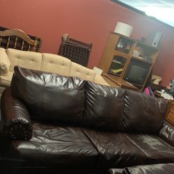 Leather  Sofa 
