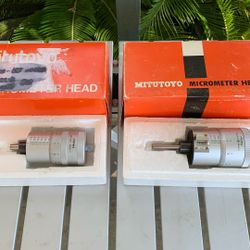  Mitutoyo Micro meter Heads