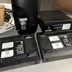 Spectrum Router, Modem And TV 