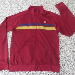 Men's Vintage Fossil Jean Stripe Track Suit Jacket Size M