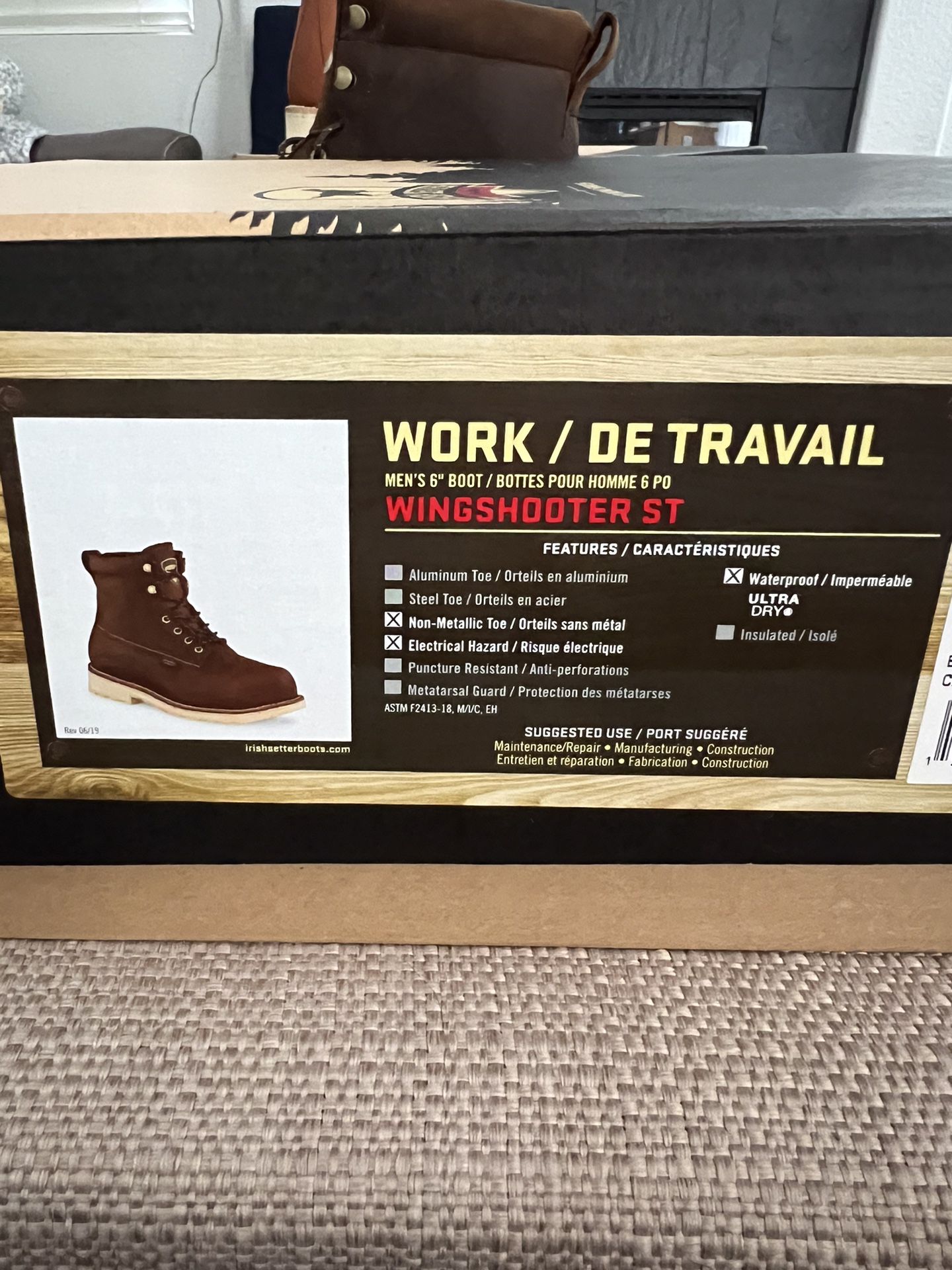 Red Wing Men’s Work Boot