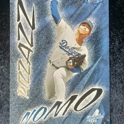1998 Ultra Fleer Hideo Nomo #489 Baseball Card Los Angeles Dodgers L.A. Vintage Collectible MLB