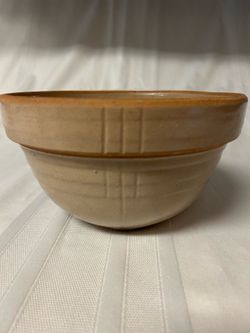 Grey Stoneware Mix Bowl (1900-‘20)