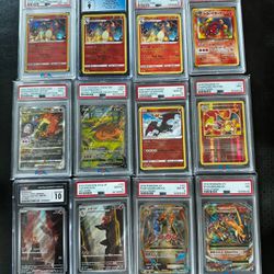Graded Charizard Collection