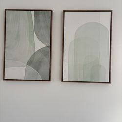 Framed Canvas Print Wall Art Set