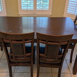 6 People Dinning Table Set