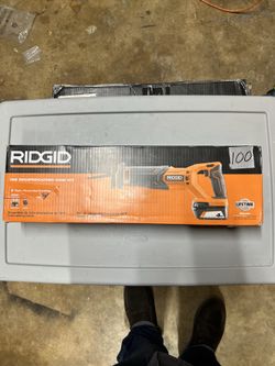 Ridgid 18v sawzall