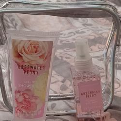 Rosemary Peony Perfume And Shower Gel Set