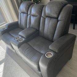 Power Reclining Loveseat Sofa