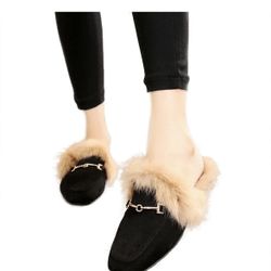 Soft Slip On Velvet Women Loafers