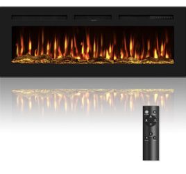 Brand New UrbanSync 50" Smart Electric Fireplace (WiFi / App Control) – In Box