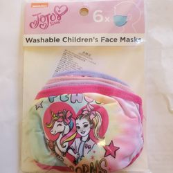 Jojo Face Masks 6pack 