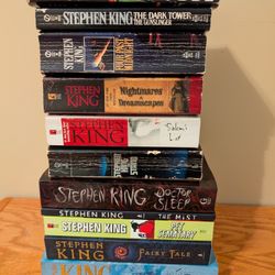 Stephen King Book Lot Collection - 11 Paperback Books