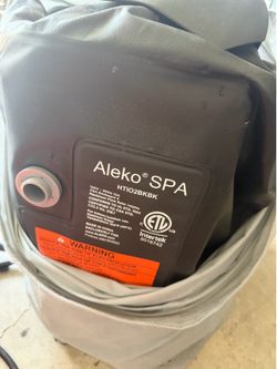 Aleko Blowup 2 Person Spa