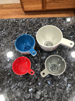 Disney Marvel Kitchen Collection 4 Measuring Cups 2/3,1/3,1/4,1/8 Cup Sizes  for Sale in Artesia, CA - OfferUp