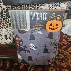New Halloween Shower Curtain 