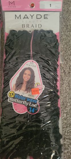 6 pack 14" Crochet Butterfly Locs