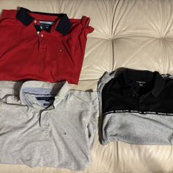 tommy hilfiger and micheal kors polos (S)