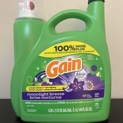 Gain Moonlight Breeze Liquid Laundry Detergent 4.25 L 100 Loads