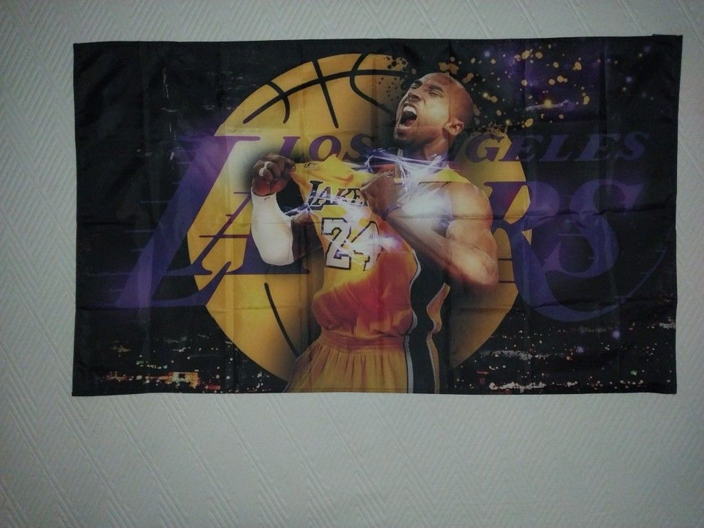 Kobe Bryant Flag