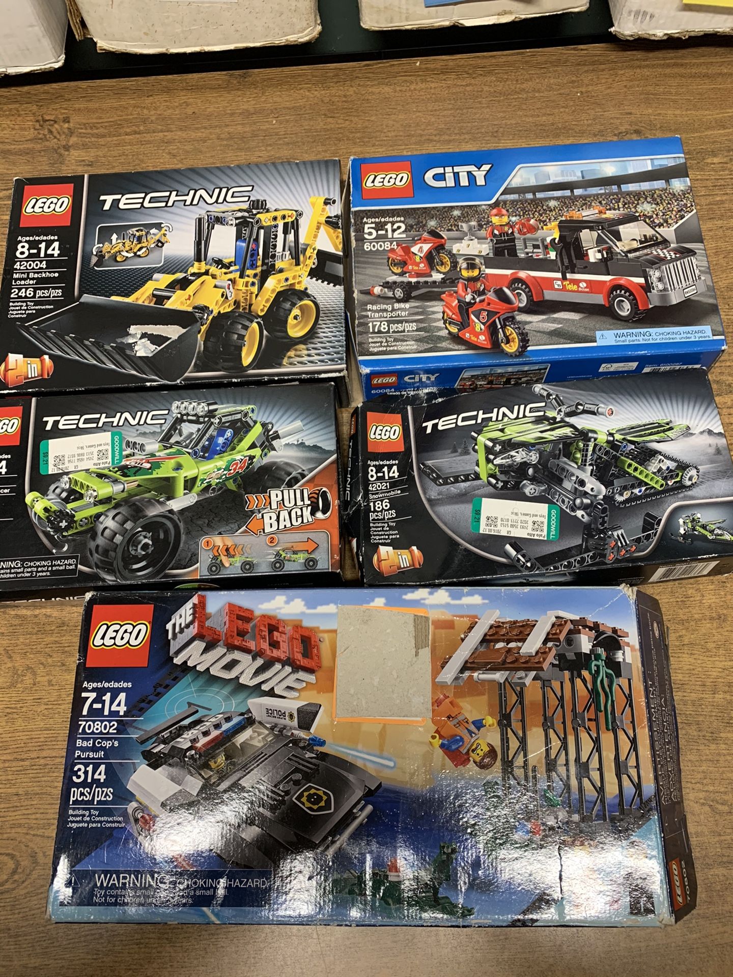 7 Lego Sets Technic Movie Racing Bike Legos