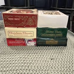 Vintage Ornaments Christmas Lot Of 37