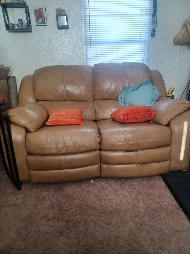 Recliner Loveseat MUST GO