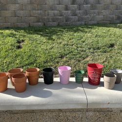 Clay & Ceramic Pots, All for $30